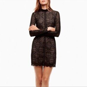 Aritzia Wilfred Janvry Black Lace Dress NWT Size 0